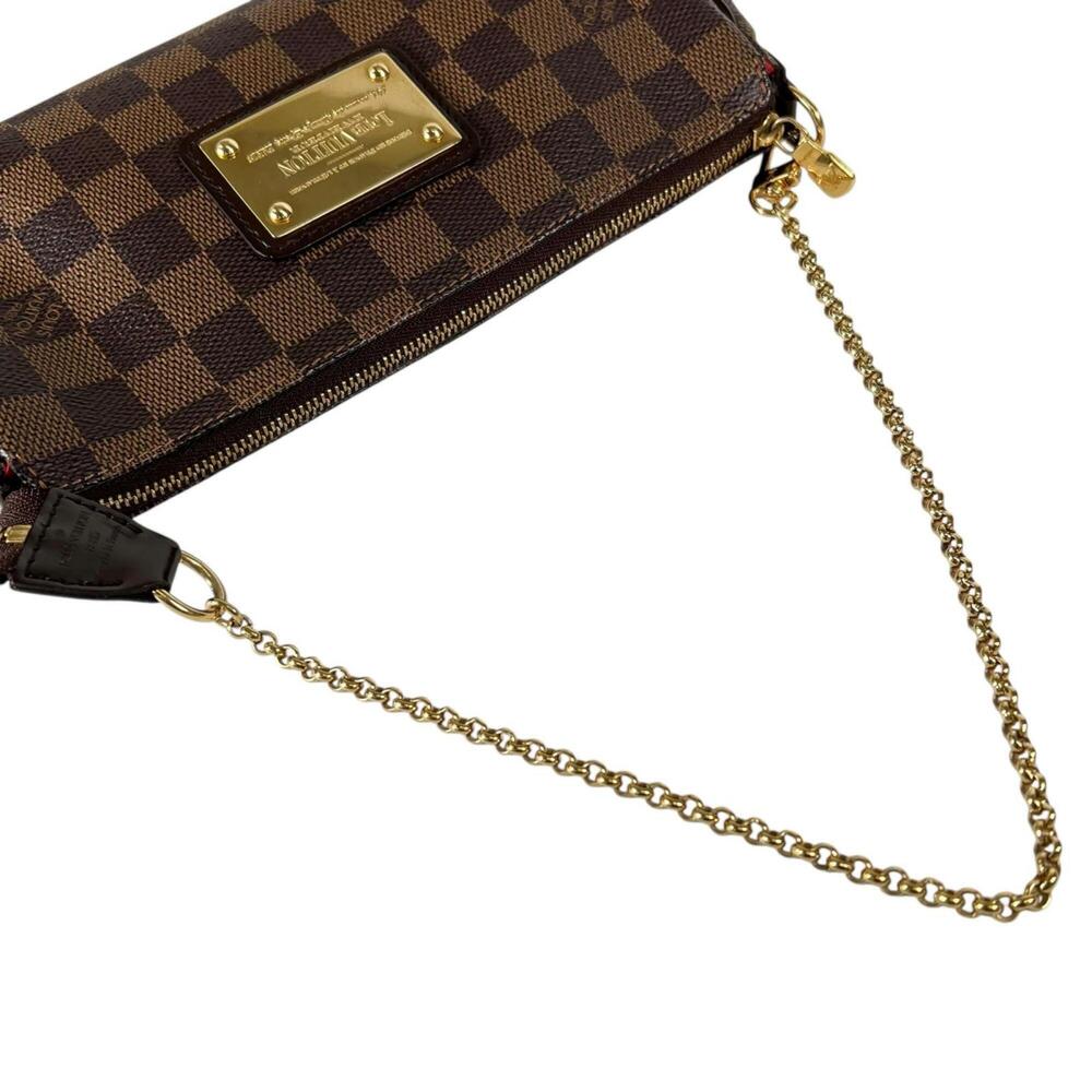 LOUIS VUITTON Brown Damier Canvas Pouch - Picture 5 of 16